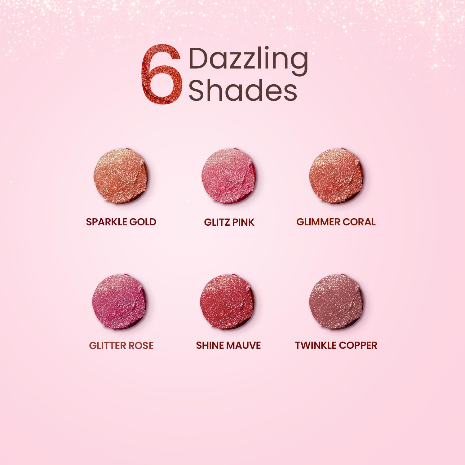 Swiss Beauty More Than Glitter Lipstick | Glittery Finish | Nourishing | With Vitamin C | One Swipe Smooth Glide | Shade- 3 Glimmer Coral, 3gm