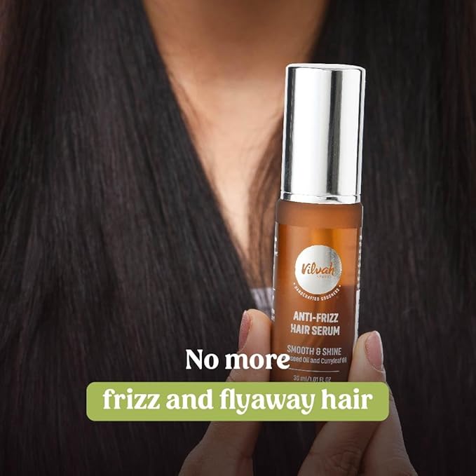 Vilvah Store Anti Frizz Hair Serum - 30 ml
