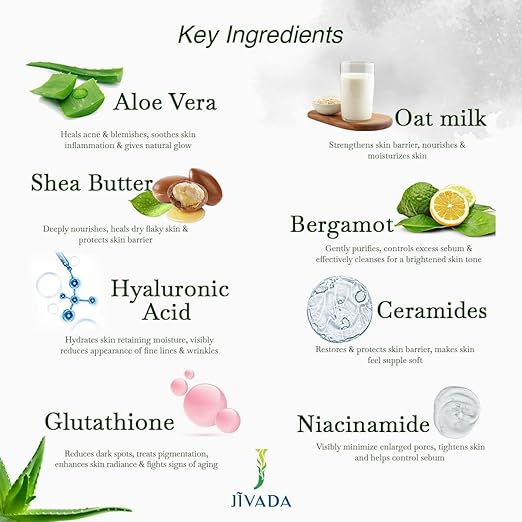 Jivada Hydrating Moisturizer with Glutathione & HA - 50 gms