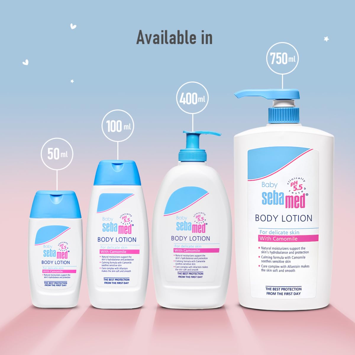 Sebamed Baby Body Lotion | pH 5.5 | Vegan | 100 ml