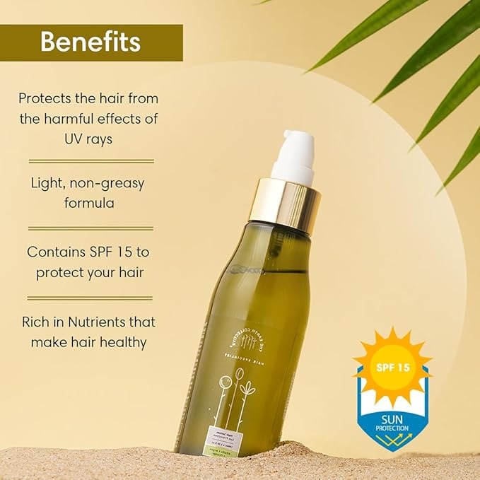 The Earth Collective Sun Protection Hair Serum- Protection - 100 ml