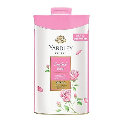 Yardley London English Rose Perfumed Talc - 250 gms