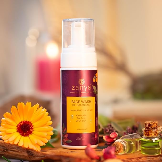 Zanya Face Wash for Oily Skin & Acne-prone Skin – 150 Ml