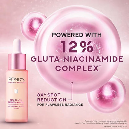 Pond's Bright Beauty 12% Gluta-Niacinamide Complex Serum - 14 ml