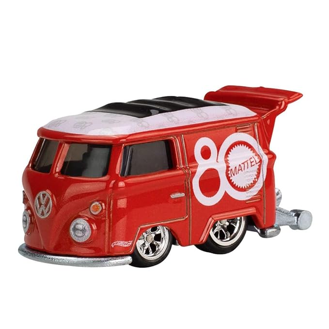 Hot Wheels Toy Van Premium Mattel 80th Volkswagen Kool Kombi 1:64 Scale