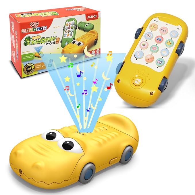 Wembley Baby Crocoplay Phone Crocodile Themed Mobile Toy for Kids