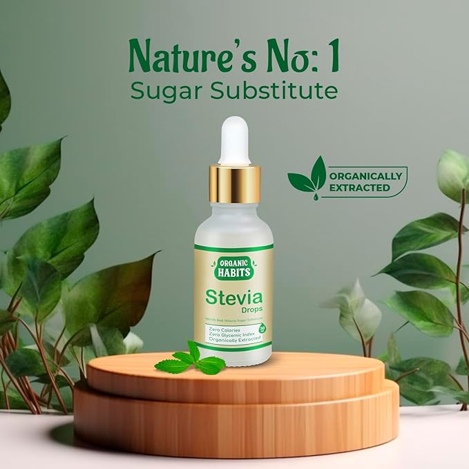 Organic Habits Stevia Drops - 30 ml