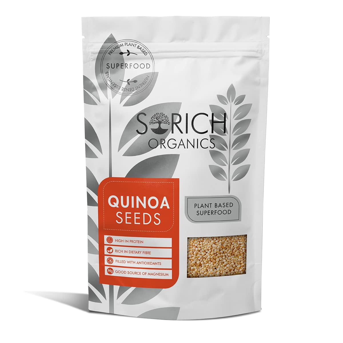 Sorich Organics Raw Sunflower for Eating | Unroasted Sunflower Seeds Kernel | High Protein, High Fiber, Vitamin E Rich Healthy Snack