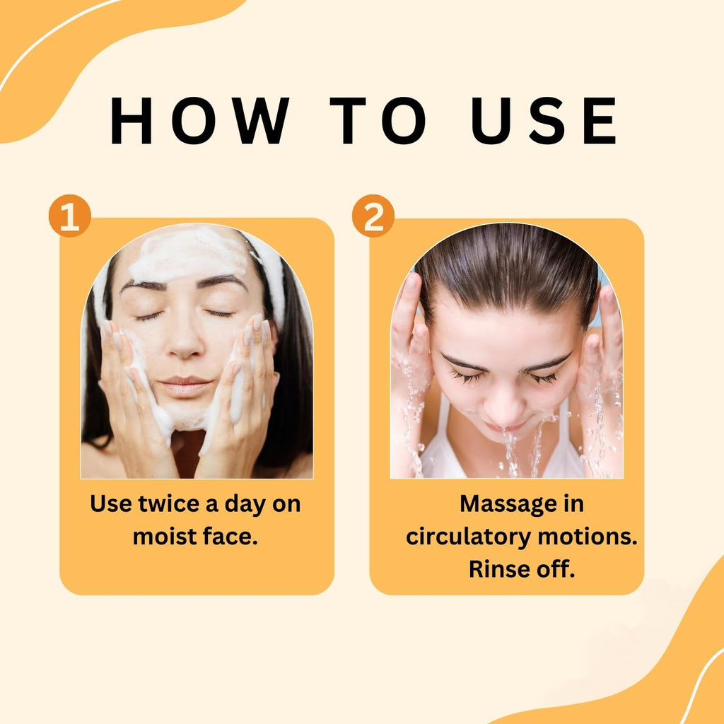Aroma Treasures Vitamin C Face Wash for Men & Women | Brightening Facewash with Amla, Orange Peel & Ferulic Acid | Anti-Pigmentation, Anti-Ageing & Glow Cleanser – 100ml