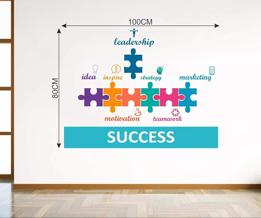 Decal O Decal Vinyl Success Quotes Wall Stickers