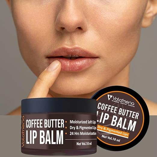 Volamena Coffee Lip Balm Shea Butter Cocoa Butter - 10 ml