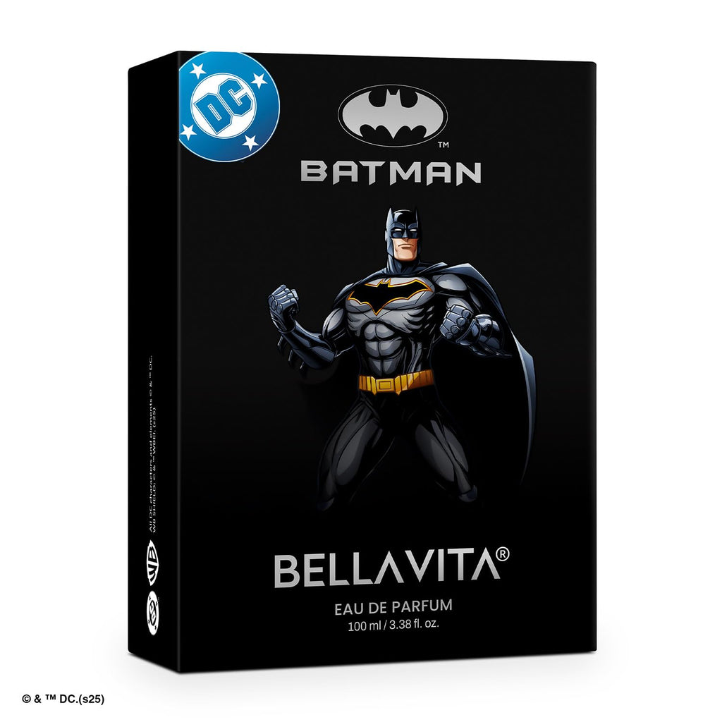 BELLAVITA BATMAN | Long Lasting EDP 100ml Perfume for Man | Orange Cedarwood and Patchouli | Premium Fragrance for Men