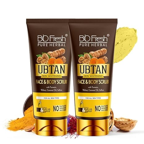 Biofresh Herbals Ubtan Face Wash - 120 ml Each (Pack of 2)