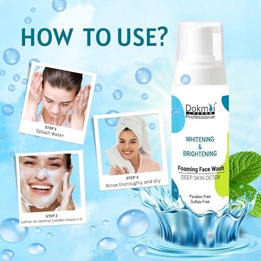 Dokmai London Whitening Face Wash Gentle Skin Cleanser - 100 ml