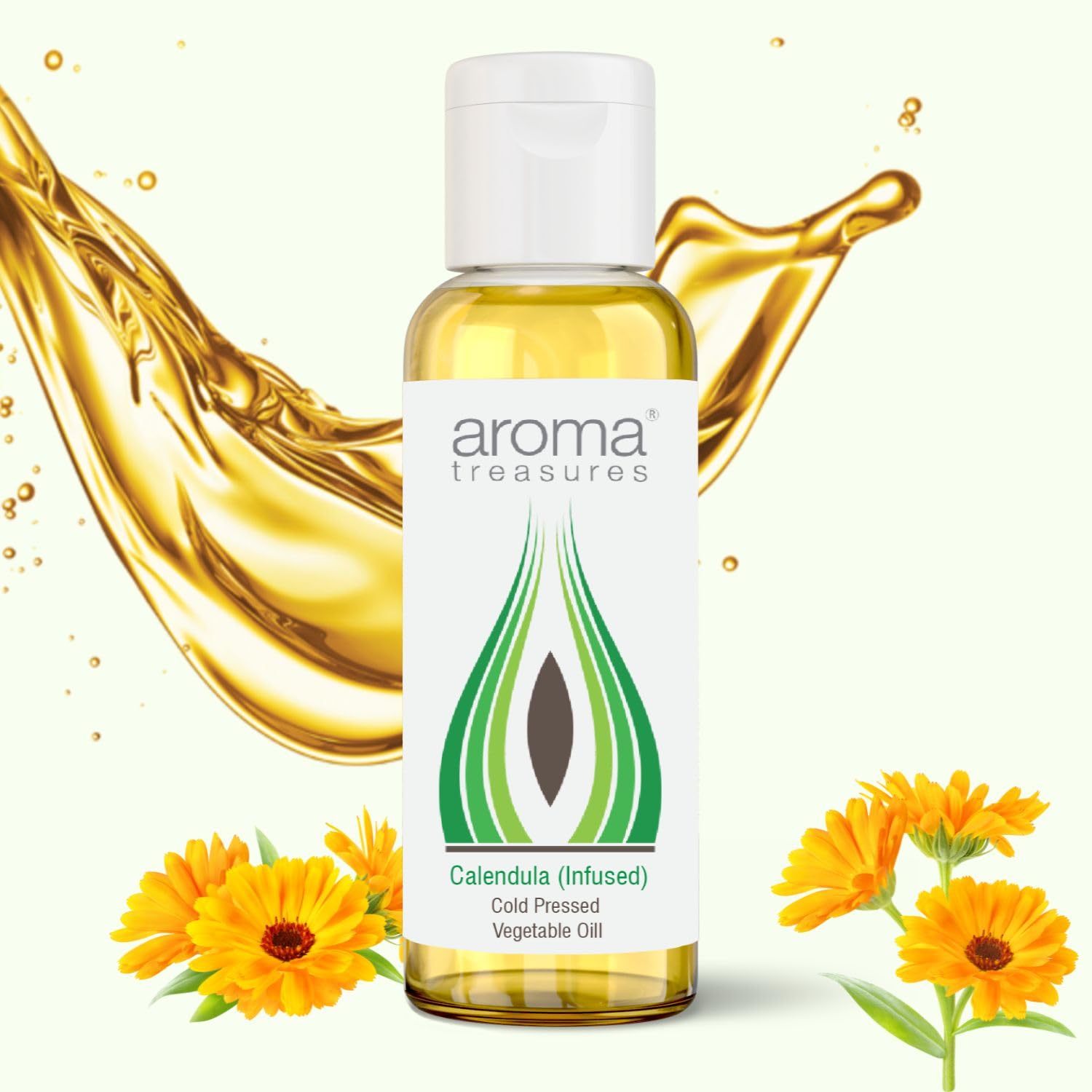 Aroma Treasures Calendula Infused Oil, 50 ml