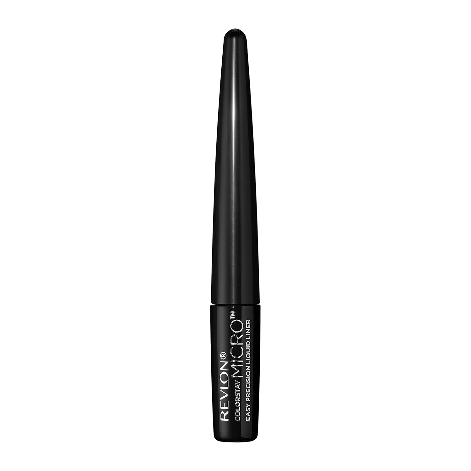 REVLON ColorStay Micro Easy Precision Liquid Eyeliner, Waterproof, Smudgeproof, Longwearing with Felt Tip Applicator, 301 Blackout, 1.7 ml