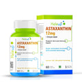 Haleup Plant Based Astaxanthin 12 mg with Grape Seed Supplement I 60 Veg Capsules I Supports Eye, Joint & Skin Health I Boosts Immune System
