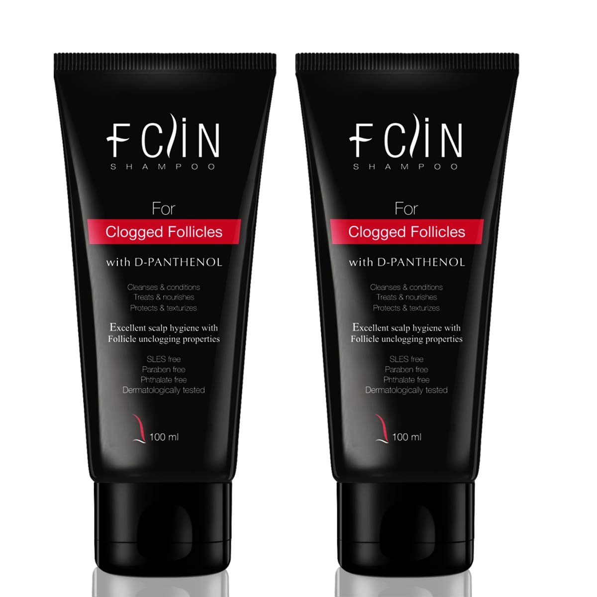 Ethiglo Fclin Shampoo - 100 ml (Pack of 2)