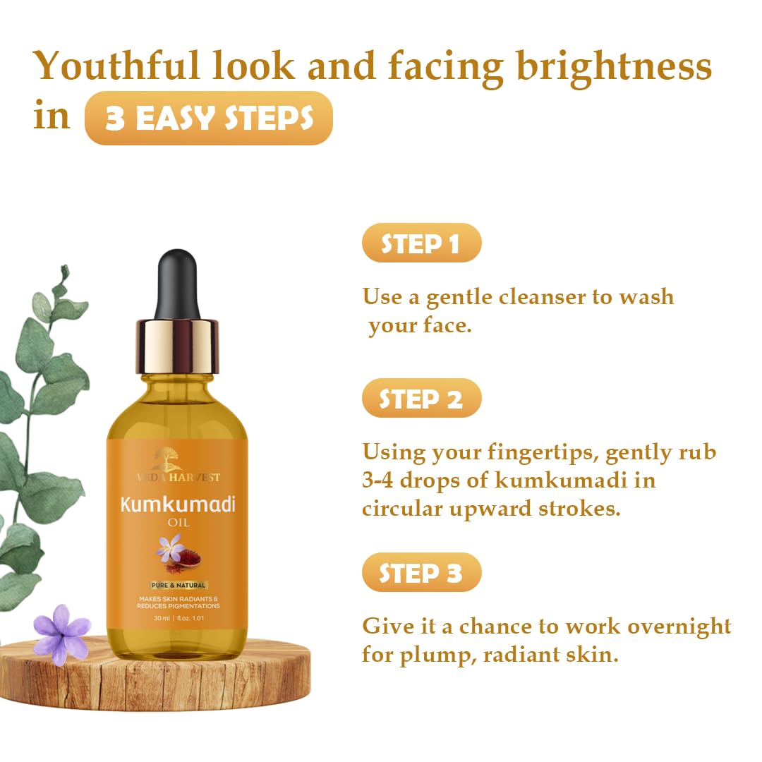 Veda Harvest Kumkumadi Oil - 30 ml