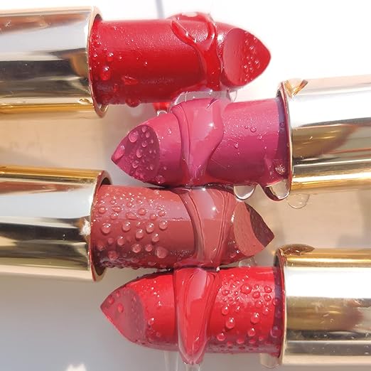 Daughter Earth Gypsy Rose 100% Vegan Natural Lipstick, Highly Pigmented Lightweight Lip Color - 4 Gms