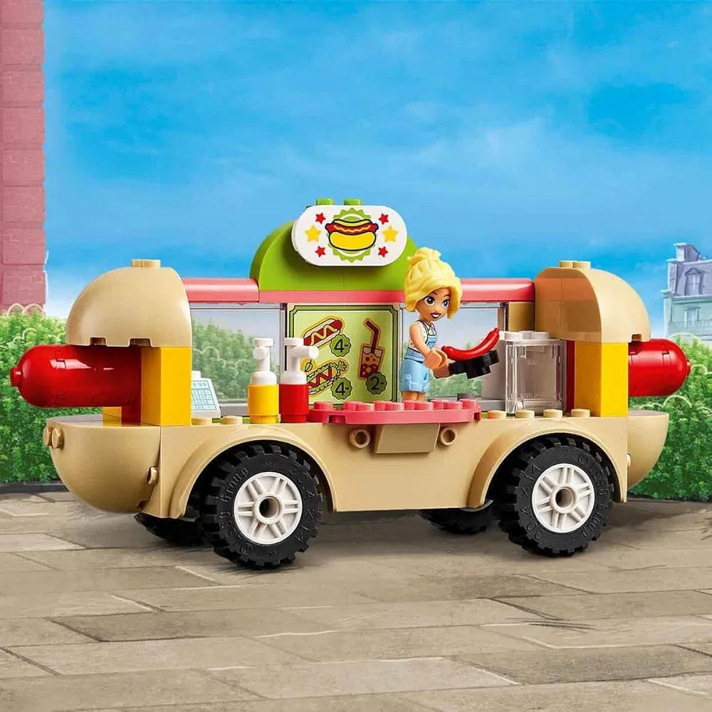 Lego Friends Hot Dog Food Truck Toy Set with Mini-Dolls 42633