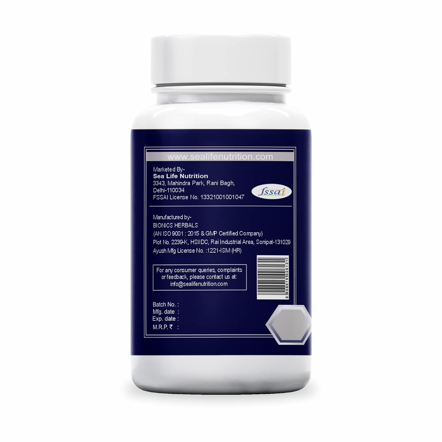 Sea Life Shilajit Softgel Capsules 500 mg | Pure Natural Shilajit Extract Capsules,Boost Immunity, strength & Energy, Supports Metabolism (30 Capsules) Pack of-1