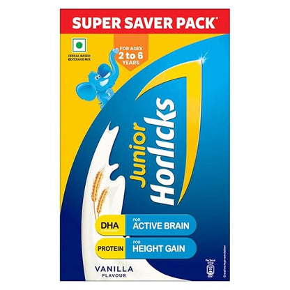 Junior Horlicks Nutrition Drink Vanilla For Toddlers & Young Kids (2-6 Years) - 1000 gms