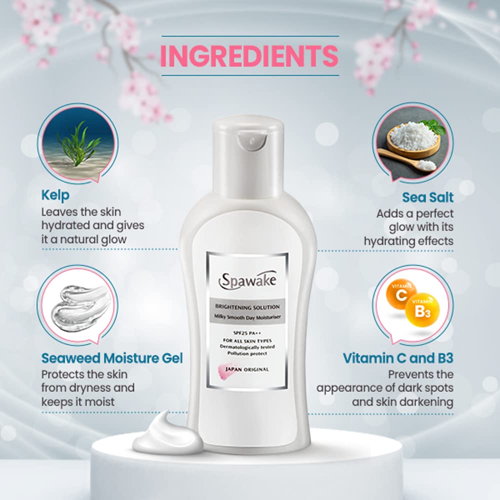 Spawake Vitamin C Moisturizer for Face Brightening Solution - 40 ml
