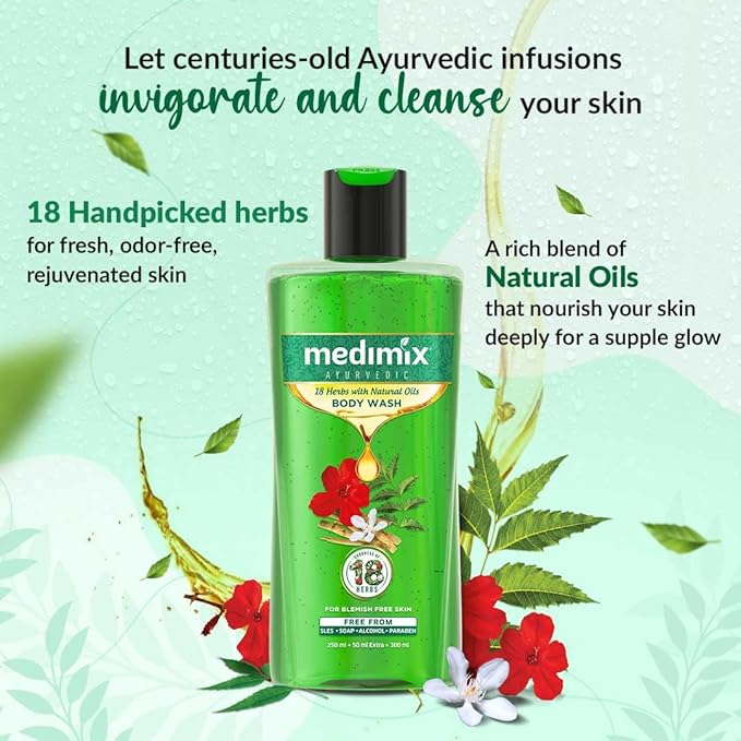 Medimix Ayurvedic Body wash 18 Herbs - 250 ml
