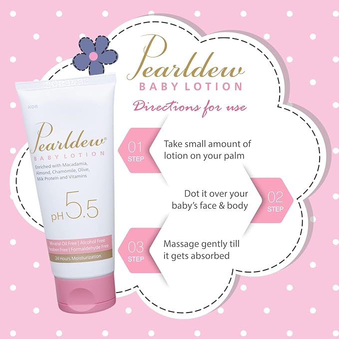 Pearldew Baby Lotion - 100 Ml | Pack of 2