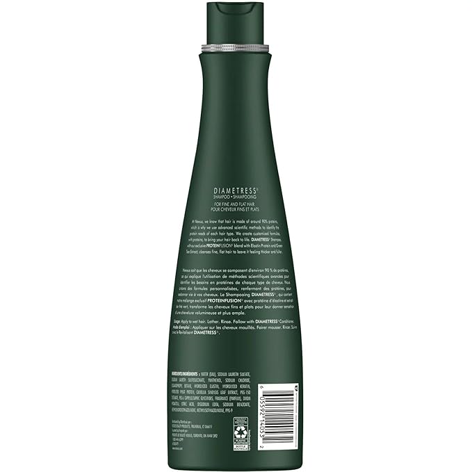 Nexxus Diametress Volumizing Shampoo 13.50 oz - 400 ml Each (Pack of 2)