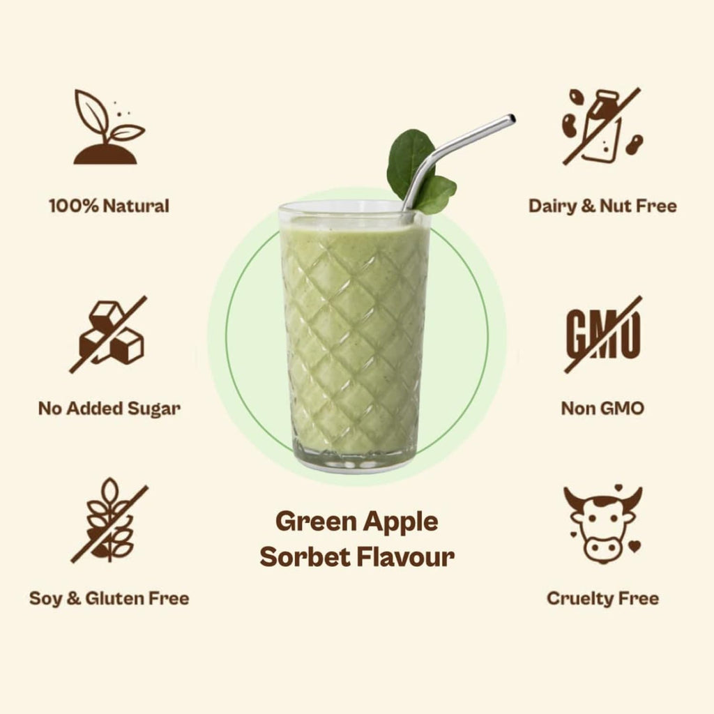 Origin Nutrition Super Greens Powder Apple Flavour - 120 gms