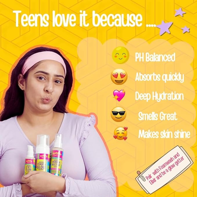 Puddles Teens Care Organic G’nite Glow oil drops - 50 ml