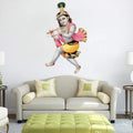 Rangoli White Glossy Vinyl Wall Sticker Premium Self-Adhesive Waterproof Parent-6 Design-20