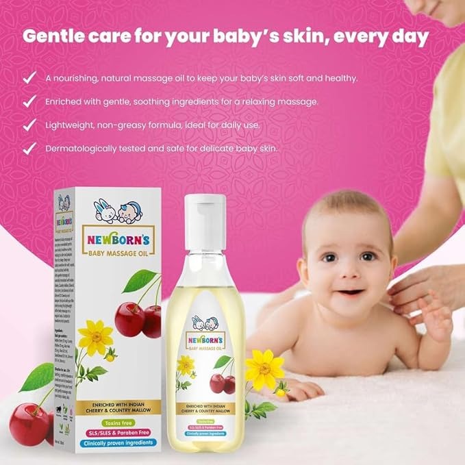 Newborn’s Baby Moisturizing Massage Oil - 100 ml
