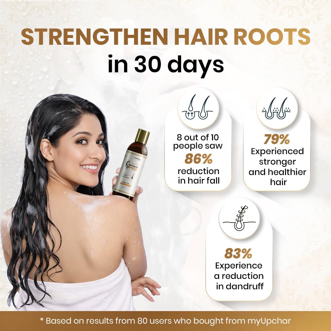 Myupchar Ayurveda KeshArt Bhringraj Anti Hairfall Shampoo - 200 ml