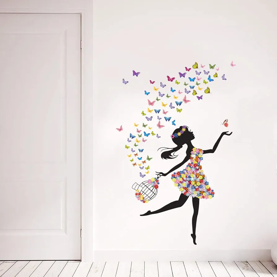 God & God's Vinyl New Modern Art & Trendy Wall Reusable Self-adhesive Sticker Size Large-A1426