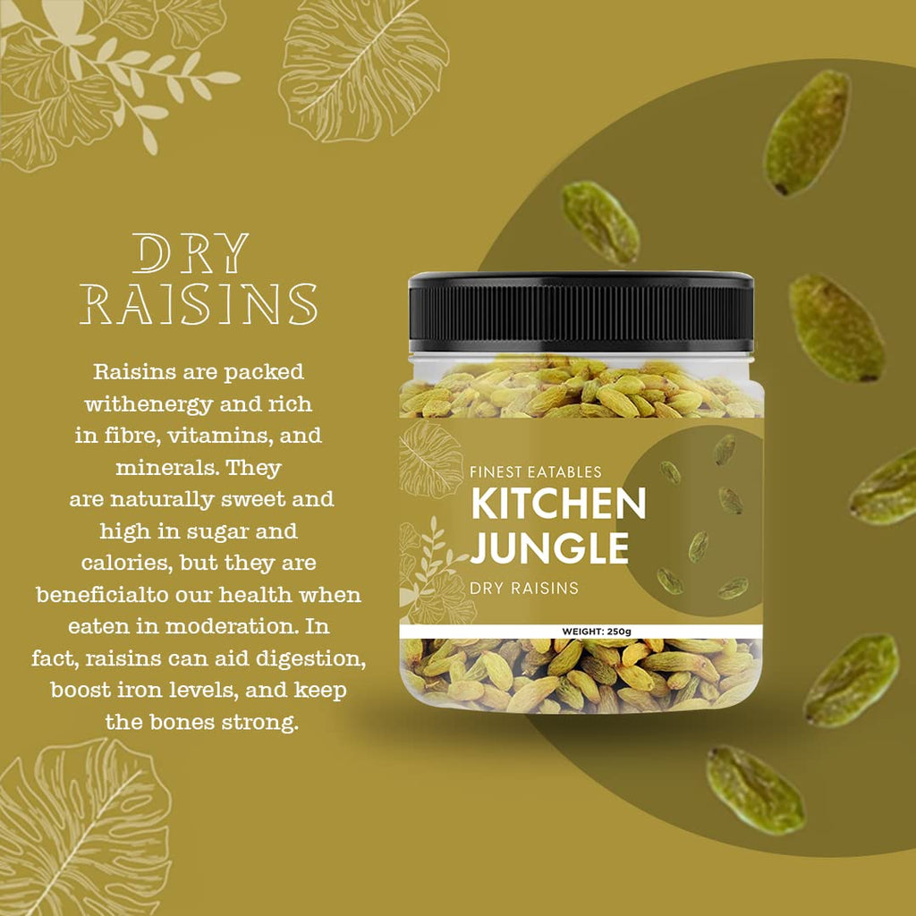 Kitchen Jungle (Raisins Kishmish) 250gm Jar