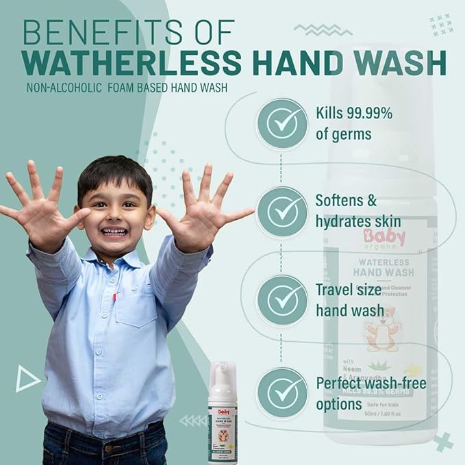 Babyorgano Waterless Handwash - 50 ml