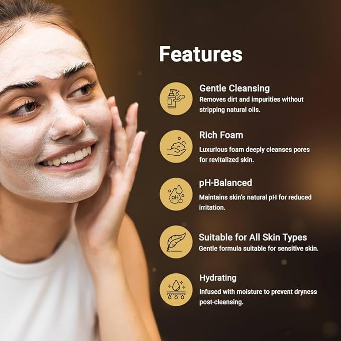 Gleara Foaming Face Cleanser for Soft - 100 ml