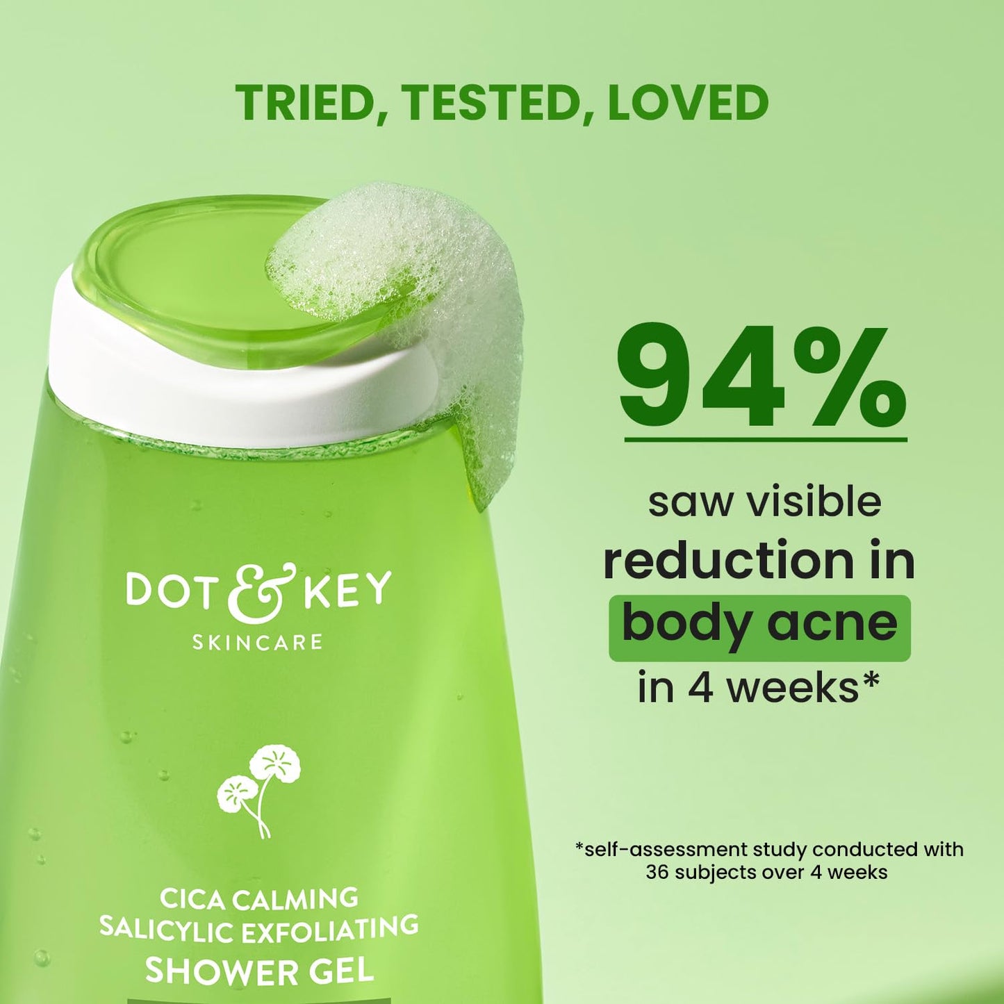 Dot & Key Cica & Salicylic Daily Exfoliating Shower Gel