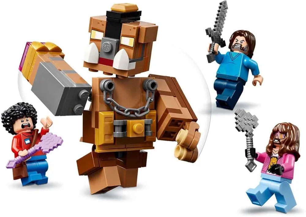 Lego Minecraft Woodland Mansion Fighting Ring Gamer Toy with Mob Figures 21272 Building Blocks Toys for 10+ Gift for Boys and Girls