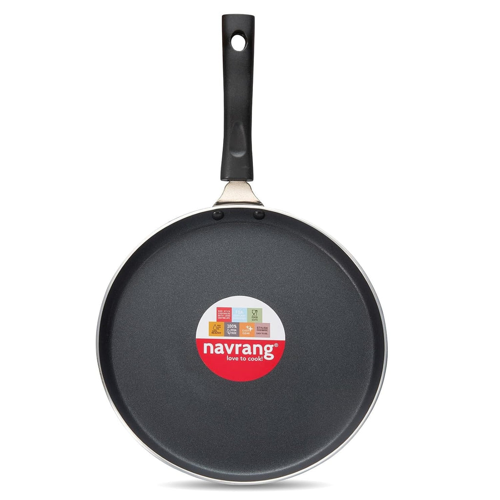Navrang Non-Stick Gift Set Tawa & Kadai Blue 2 Pcs