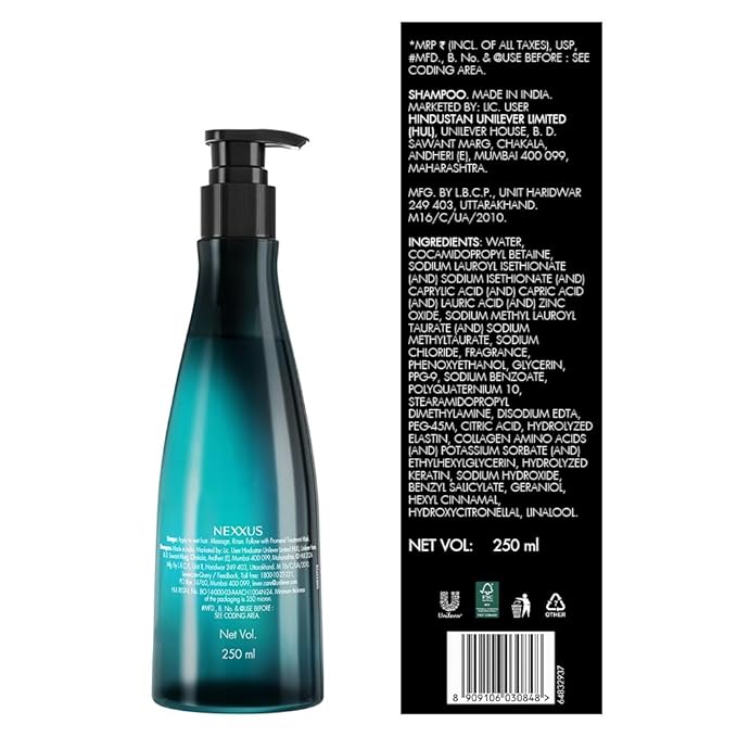 Nexxus Promend Moisture Collagenizing Shampoo For Dry Hair - 250 ml