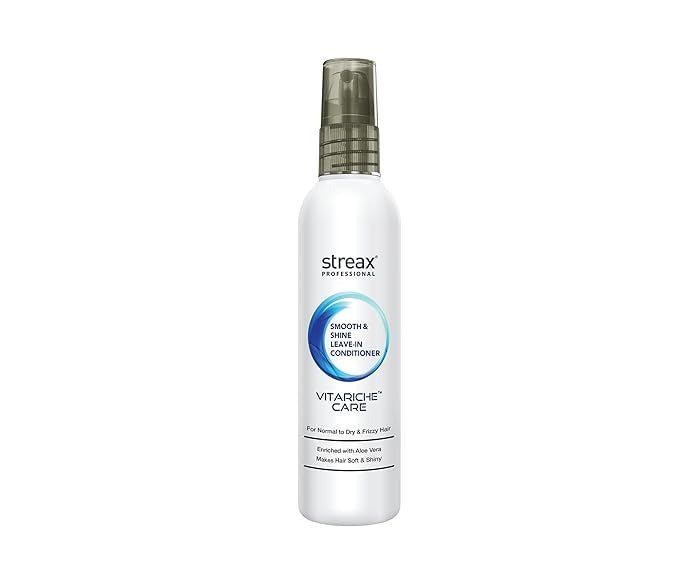 Streax Professional Vitariche Care Smooth & Shine Leave-in-Conditioner - 100 ml
