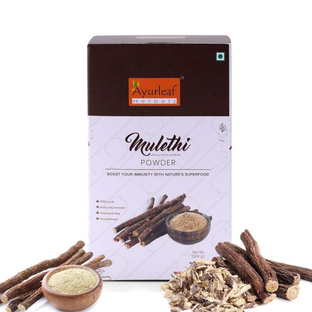 Ayurleaf Herbals Mulethi Powder - 200 Gms