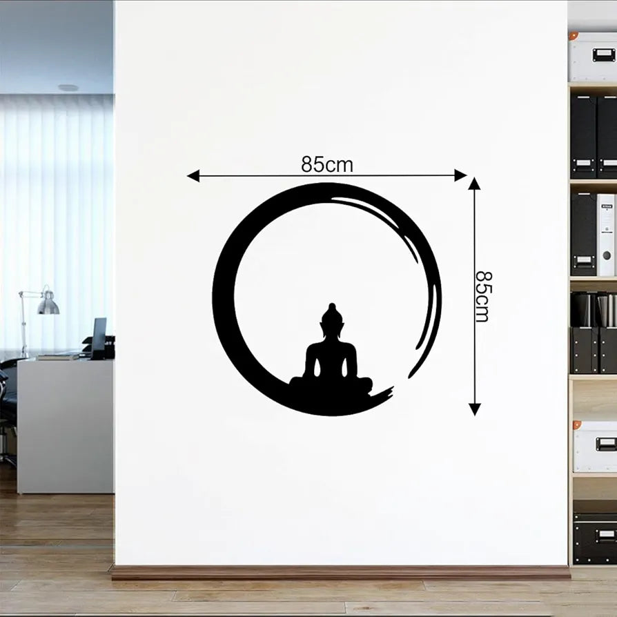 Rawpockets Decals Lord Buddha Enlightment Large Size Wall Sticker
