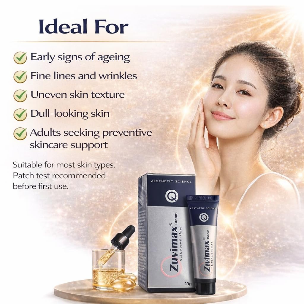 Zuvimax 0.2% Pure Retinol Cream 20gm