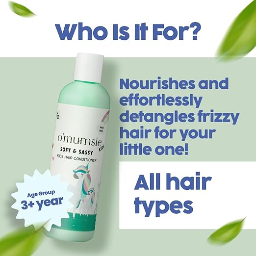 O'mumsie Soft Sassy Baby & Kids Hair Conditioner - 250 ml