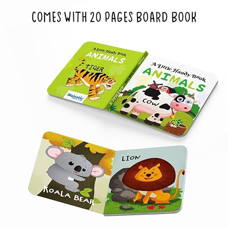The Book Tree Animal Puzzle for Kids - 60 Piece Animals Jigsaw & Toddler Puzzles with 1 Board Book